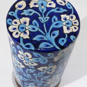 Hand Painted Camel Skin Lamp