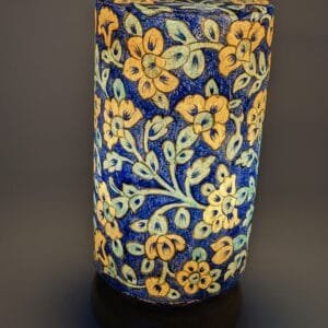 Hand Painted Camel Skin Lamp