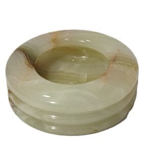 Marble Ash Tray side cut