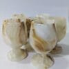 Marble Glass Set 5 Inch
