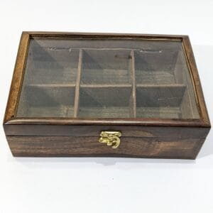 wooden square box hand made