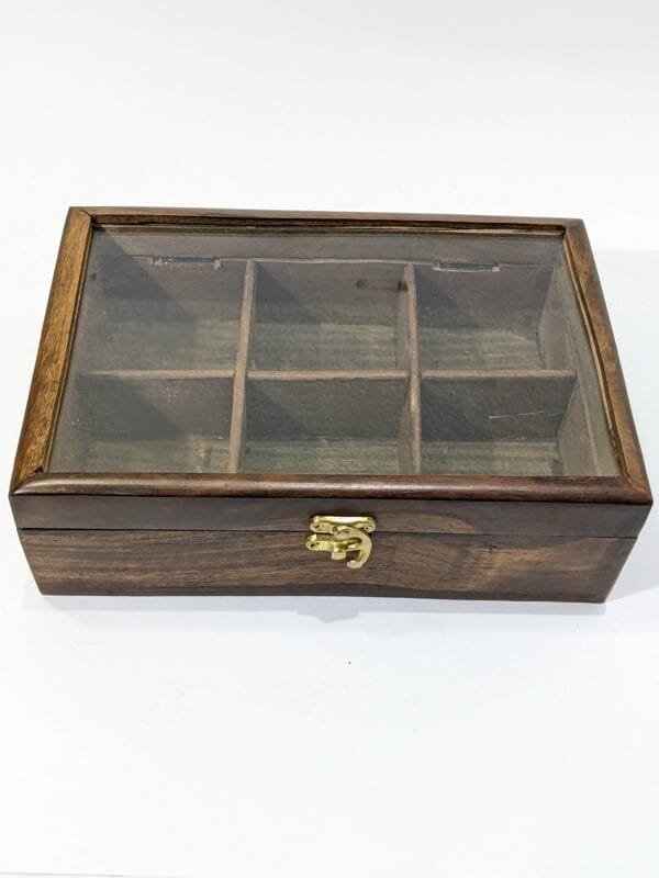 wooden square box hand made
