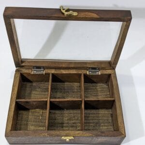 wooden square box hand made
