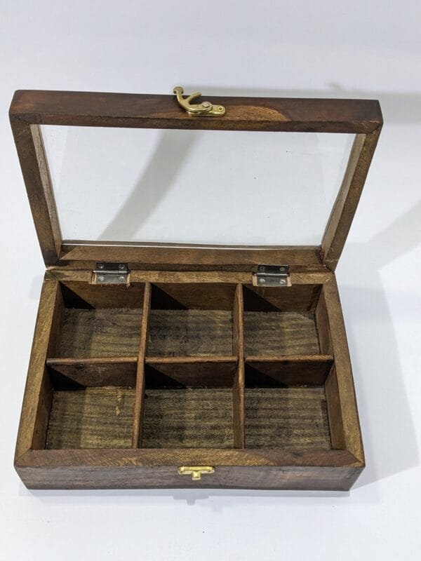 wooden square box hand made