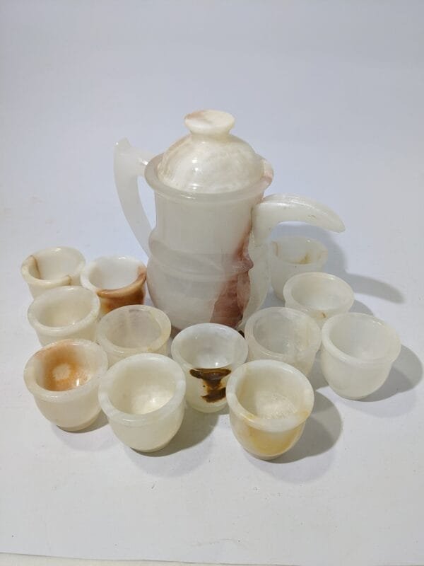 Marble Qehwa set