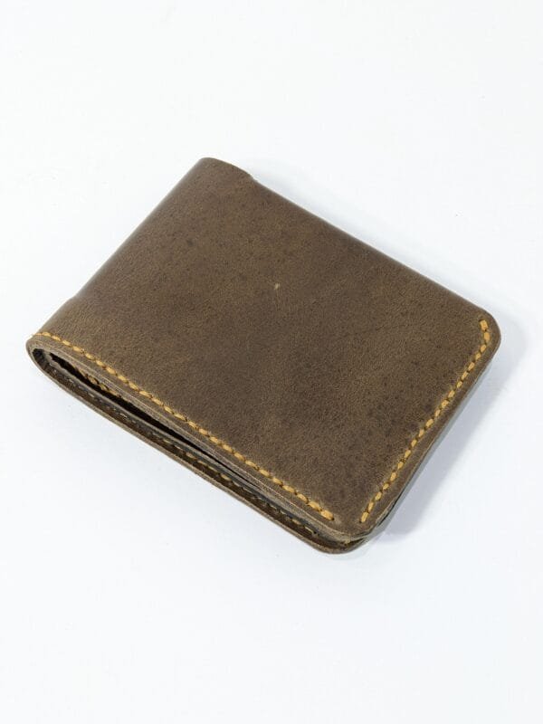 100% Handmade/Handstitched Original Cow Leather Wallet.