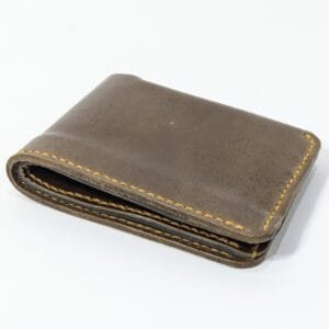 Handmade leather wallet db