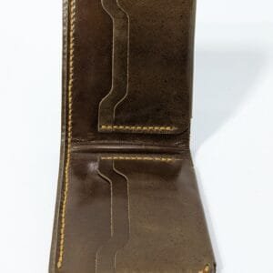 Handmade leather wallet db