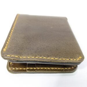 Handmade leather wallet db