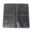handmade leather long wallet