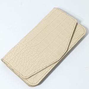 Handmade Leather Wallet W-wite