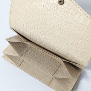 Handmade Leather Wallet W-wite