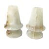 marble lamps pair